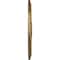 Ekena Millwork Raymond Ceiling Medallion (Fits Canopies up to 5 1/8"), 18 1/8"OD 3 5/8"ID x 1 1/8"P, Pale Gold CM18RAPAS - alternate 2